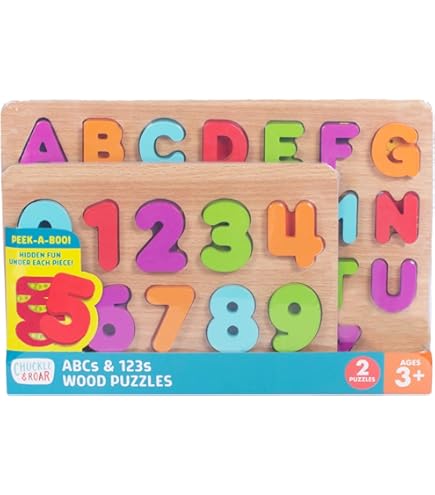 Amazon.com: MasterPieces 44 Piece Jigsaw Puzzle for Kids - ABC 123